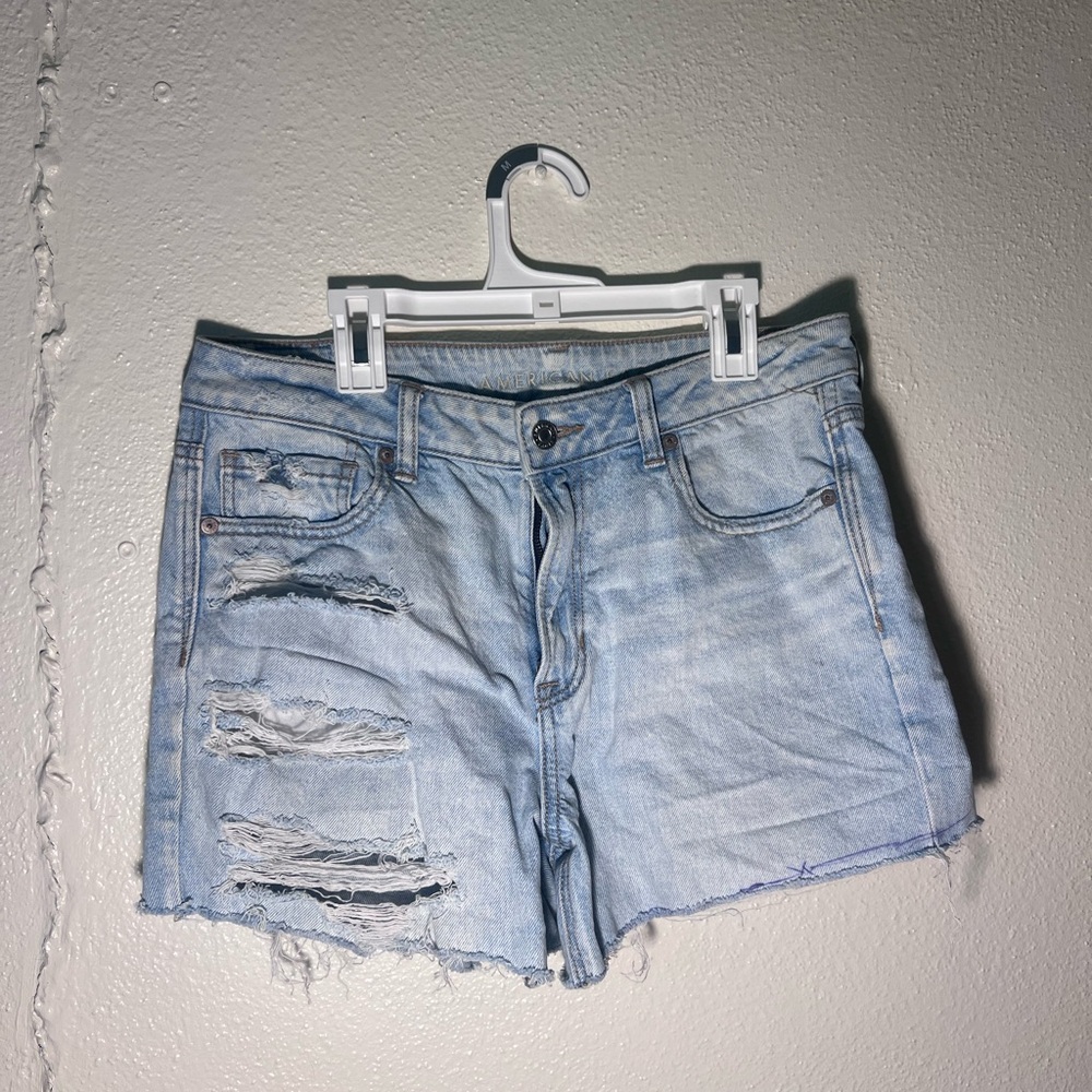 Light Blue American Eagle Denim Shorts